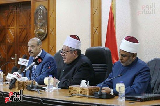 جانب من كلمة الشيخ أيمن عبد الغنى وكيل الأزهر الشريف