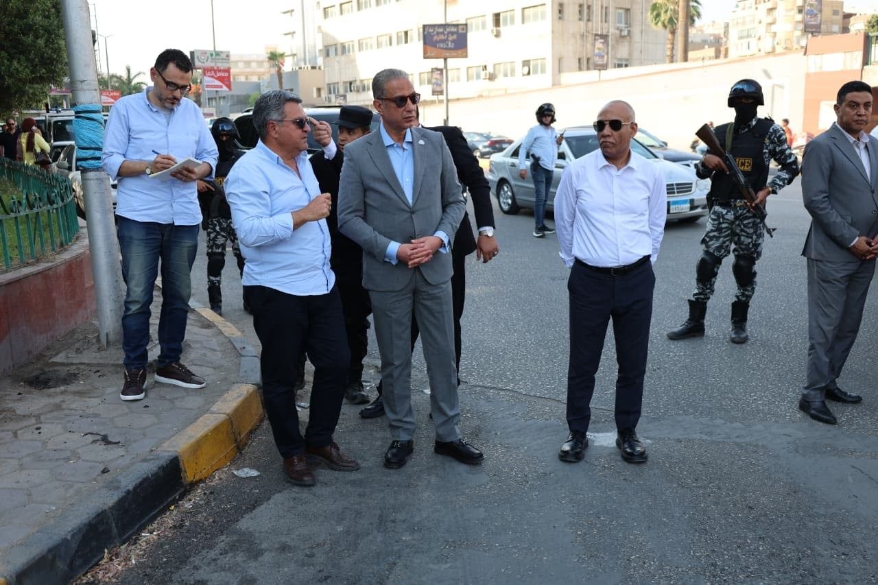 جولة محافظ الجيزة جولة محافظ الجيزة