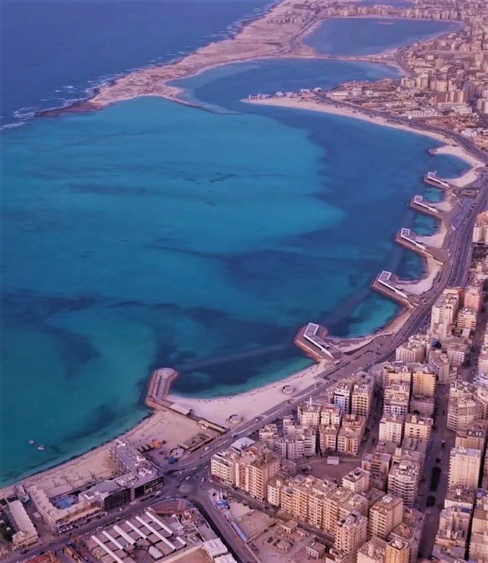 كورنيش و مدينة مرسى مطروح كورنيش و مدينة مرسى مطروح