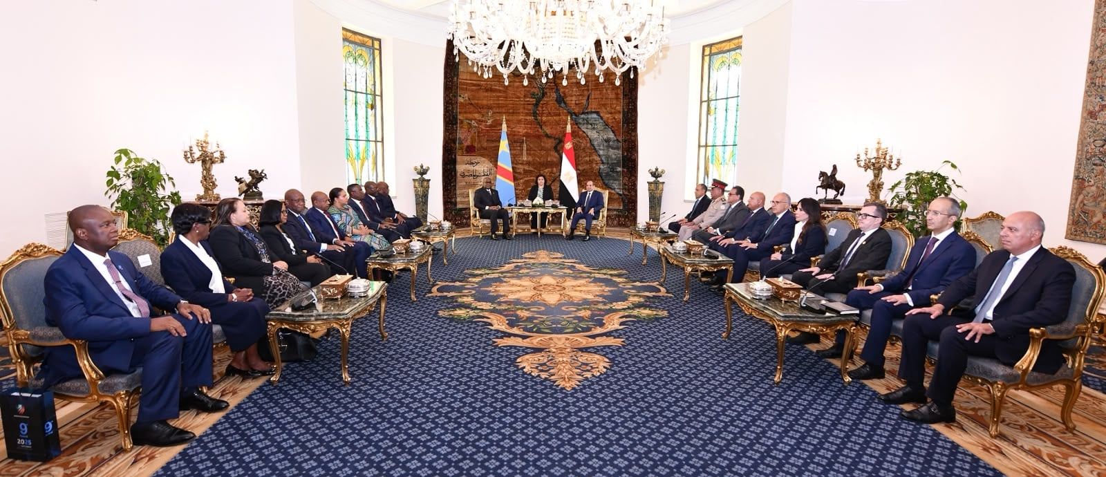الرئيس السيسي والرئيس الأنغولى (4) الرئيس السيسي والرئيس الأنغولى (4)