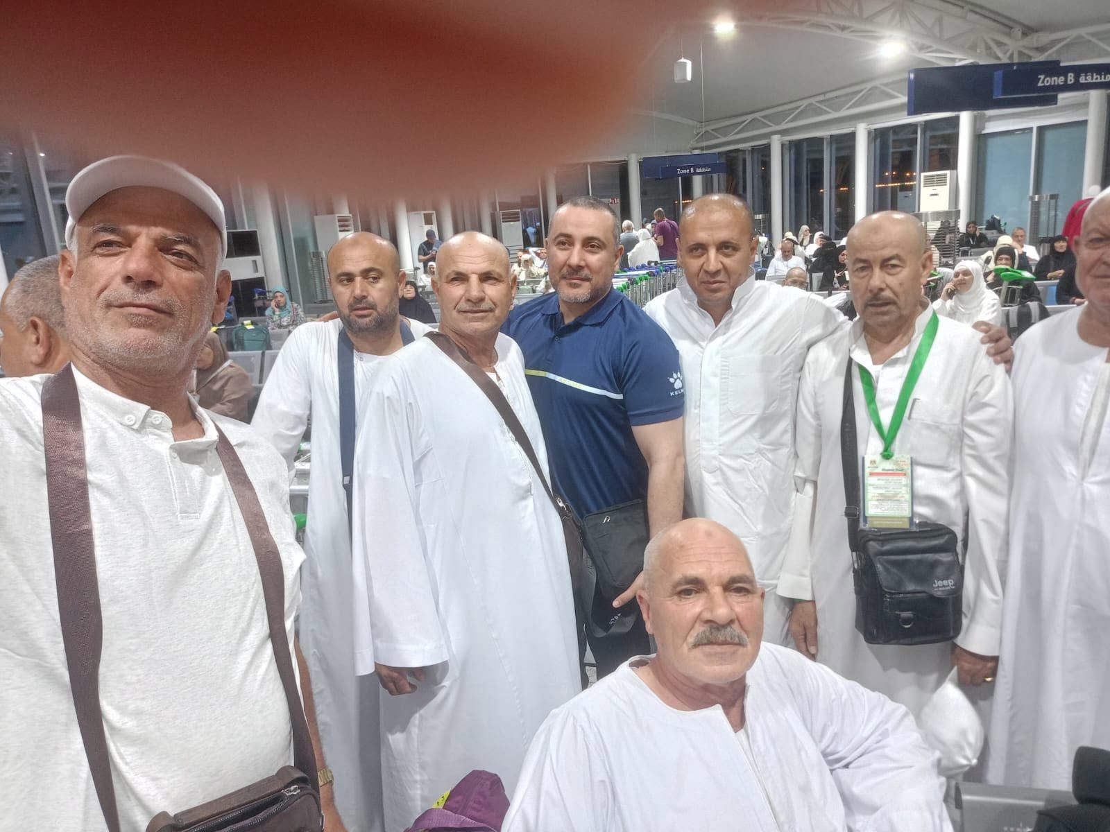 فرحة حجاج كفر الشيخ بالعودة فرحة حجاج كفر الشيخ بالعودة