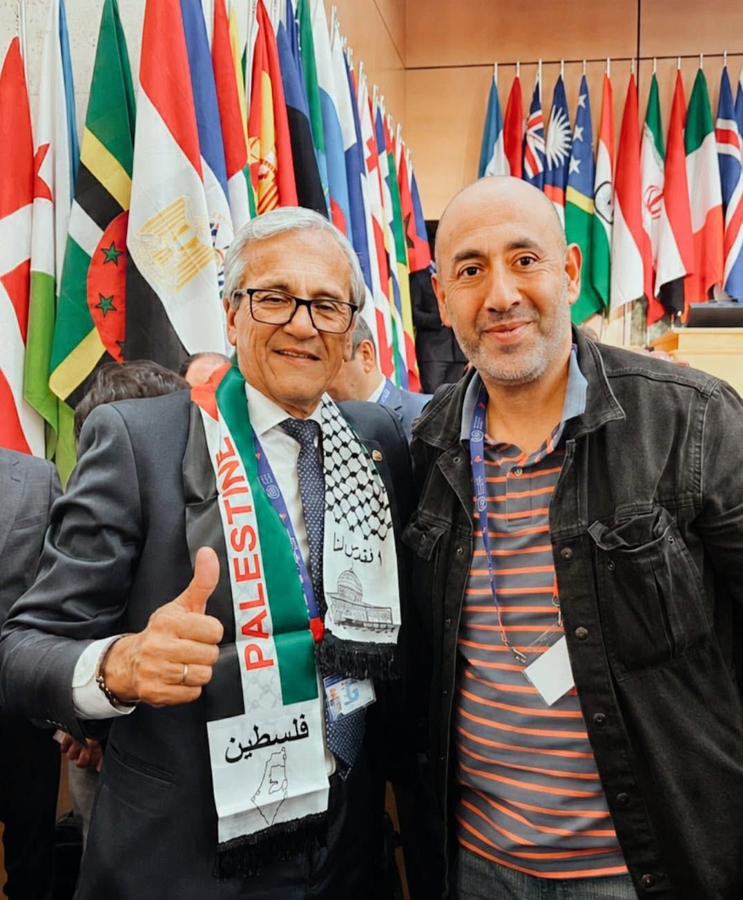 اتحاد عمال فلسطين فى مؤتمر العمل الدولى