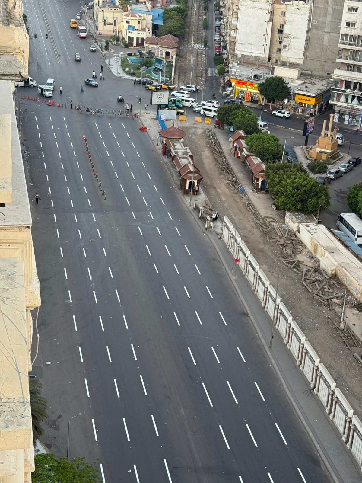 توسعة طريق الحرية بالإسكندرية توسعة طريق الحرية بالإسكندرية