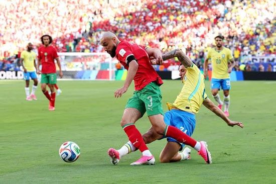 مباراة المغرب والبرازيل مباراة المغرب والبرازيل