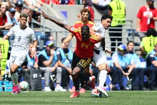مصر وبلجيكا إمام عاشور مصر وبلجيكا إمام عاشور