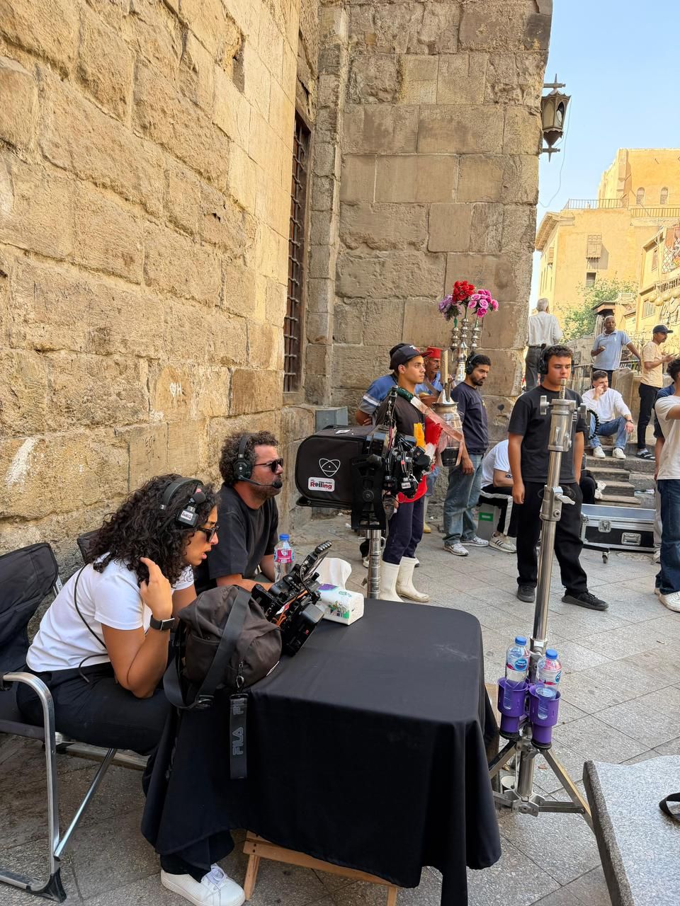 كواليس كليب بهاء سلطان كواليس كليب بهاء سلطان