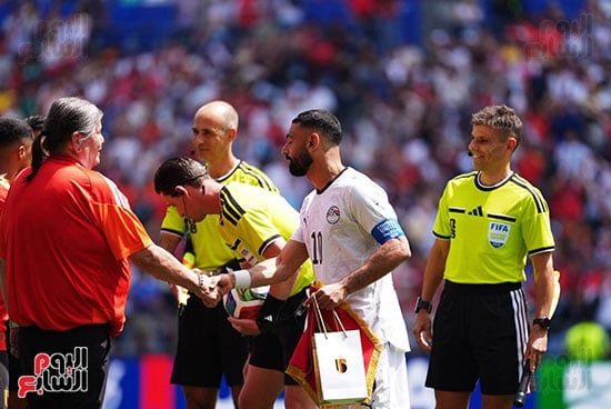 محمد صلاح وبداية مباراة بلجيكا محمد صلاح وبداية مباراة بلجيكا