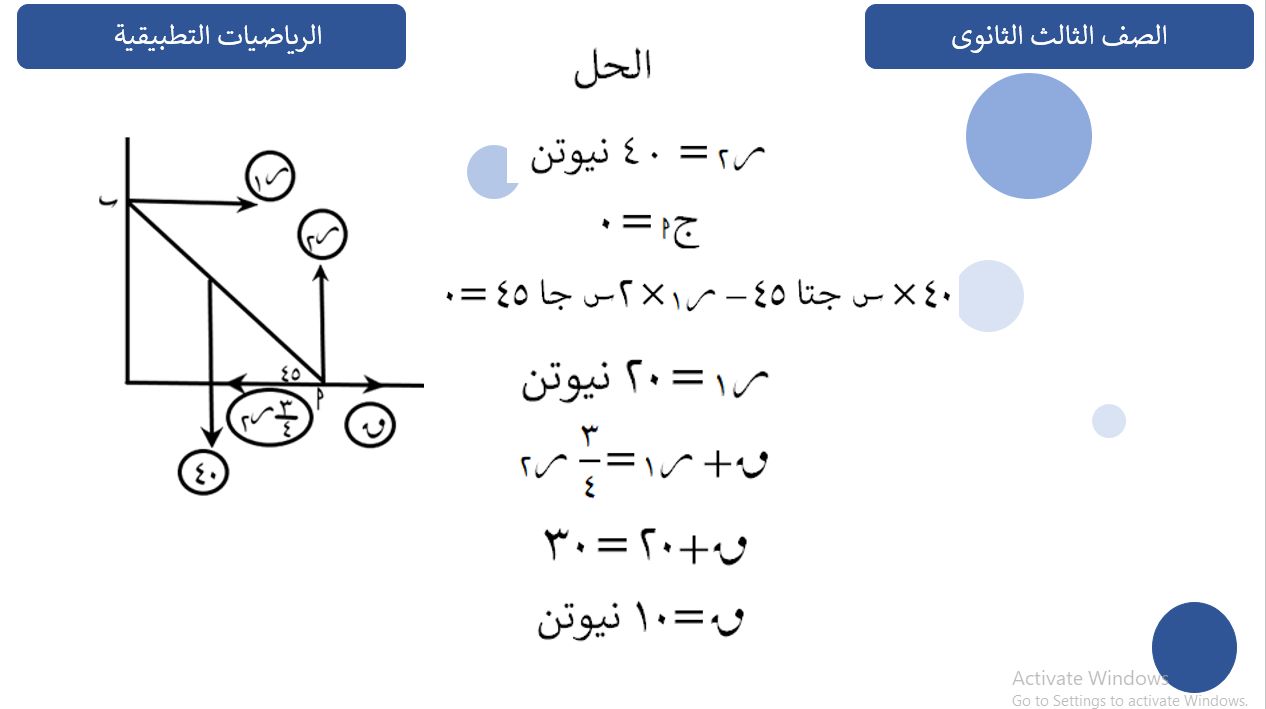 إجابة السؤال الرابع إجابة السؤال الرابع