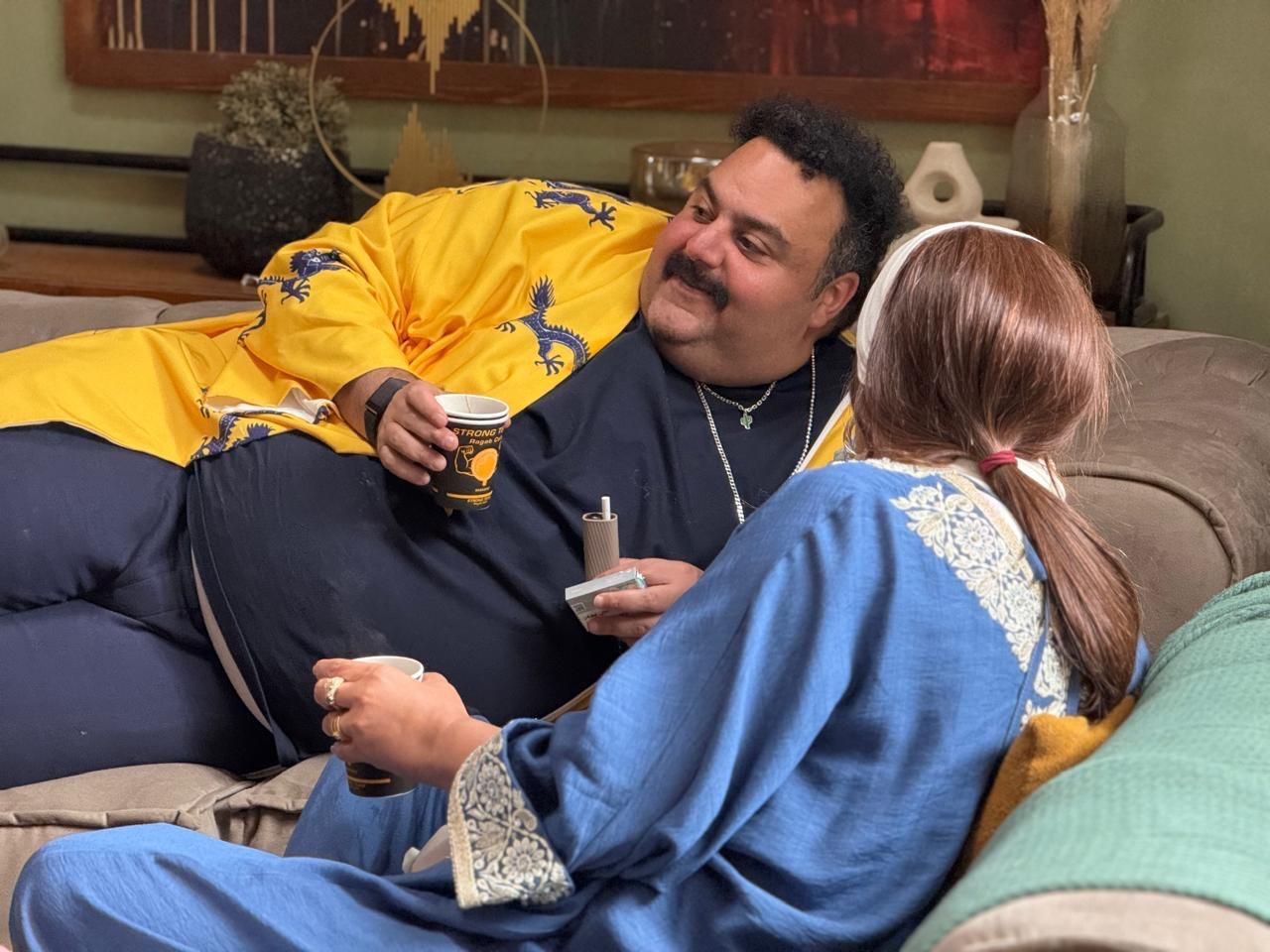 كواليس صقر وكناريا كواليس صقر وكناريا