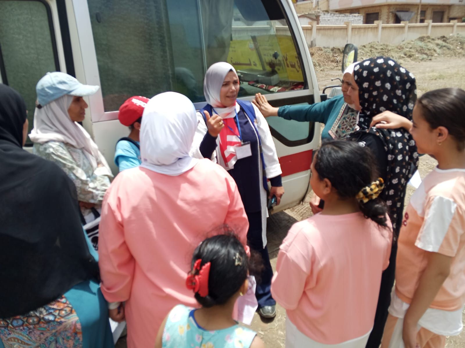 قوافل مبادرة حياة كريمة قوافل مبادرة حياة كريمة