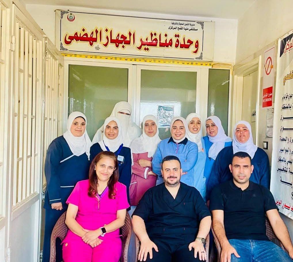 الطاقم الطبي بمستشفى منيا القمح الطاقم الطبي بمستشفى منيا القمح