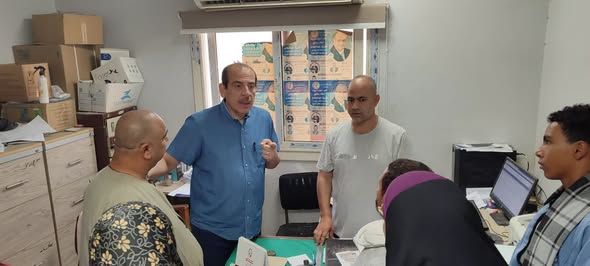 نائب وزير الصحة يتفقد مستشفى العياط المركزي (5) نائب وزير الصحة يتفقد مستشفى العياط المركزي (5)