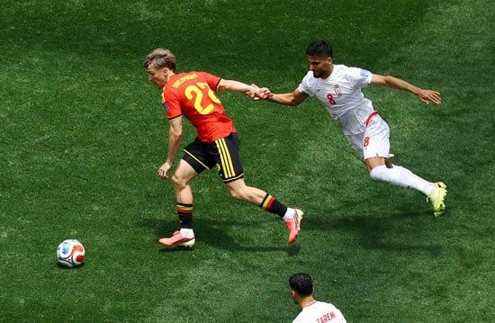 بلجيكا وإيران بلجيكا وإيران