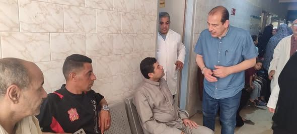 نائب وزير الصحة يتفقد مستشفى العياط المركزي (6) نائب وزير الصحة يتفقد مستشفى العياط المركزي (6)