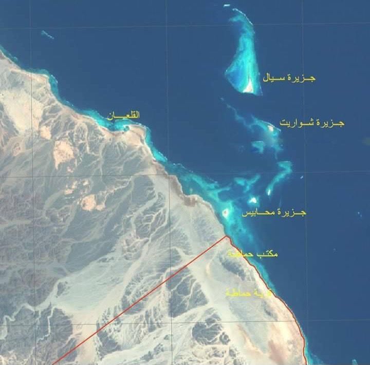 خريطة جزر حماطة خريطة جزر حماطة