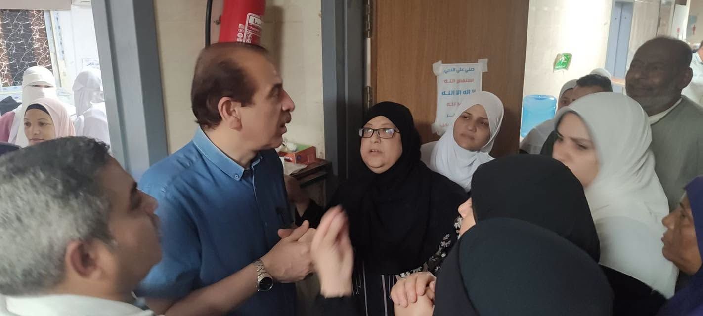 نائب وزير الصحة يتفقد مستشفى العياط المركزي (2) نائب وزير الصحة يتفقد مستشفى العياط المركزي (2)