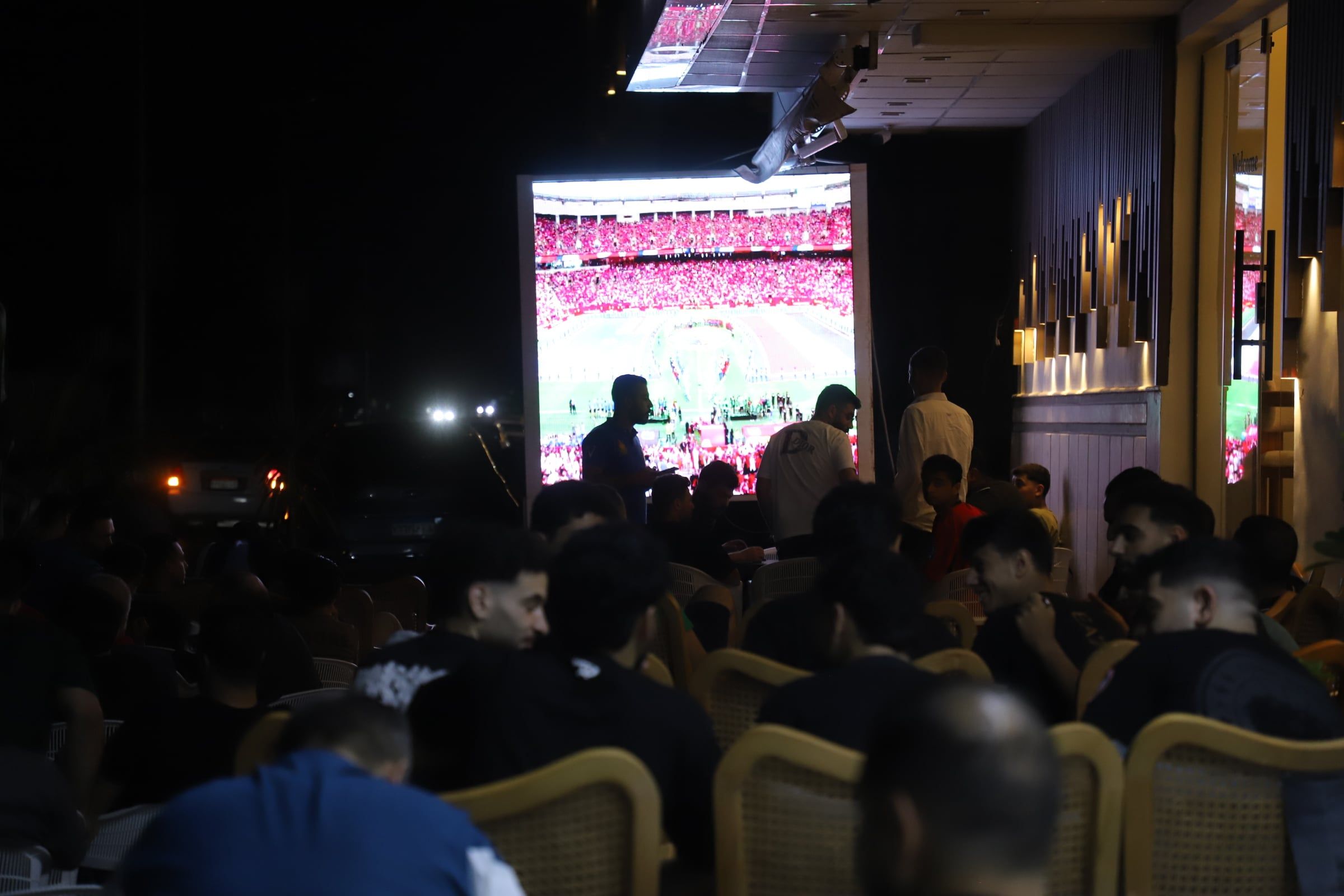 مدينة العريش وحضور الاهالي المبارة المهمة مدينة العريش وحضور الاهالي المبارة المهمة