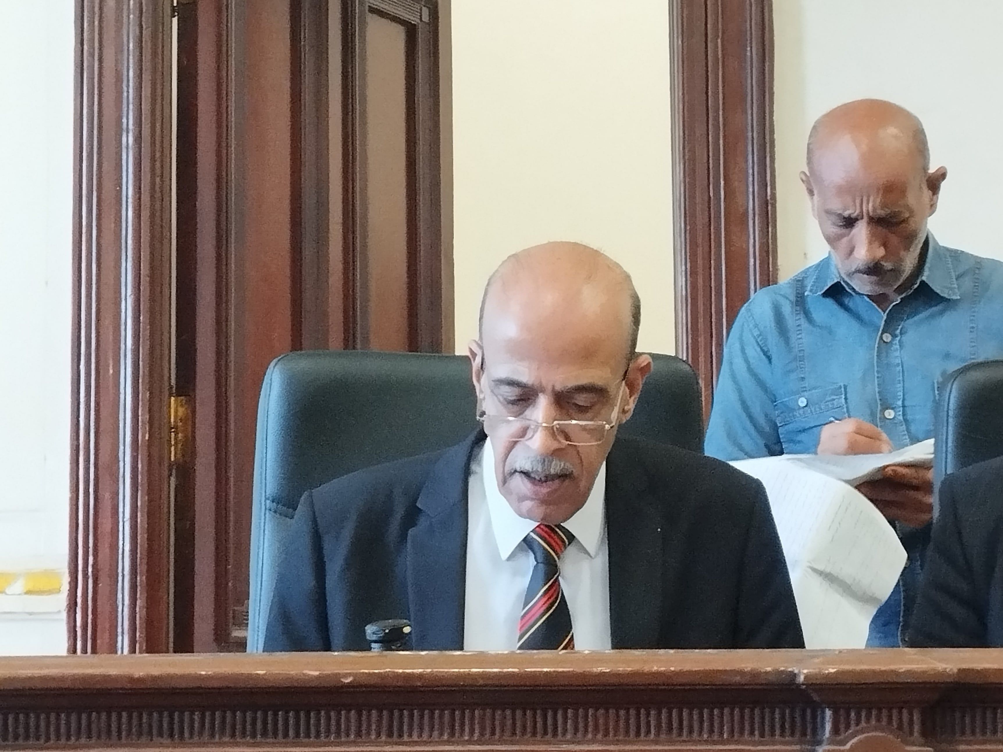 المستشار رفعت عامر رئيس محكمة جنايات مستنأف الإسكندرية المستشار رفعت عامر رئيس محكمة جنايات مستنأف الإسكندرية
