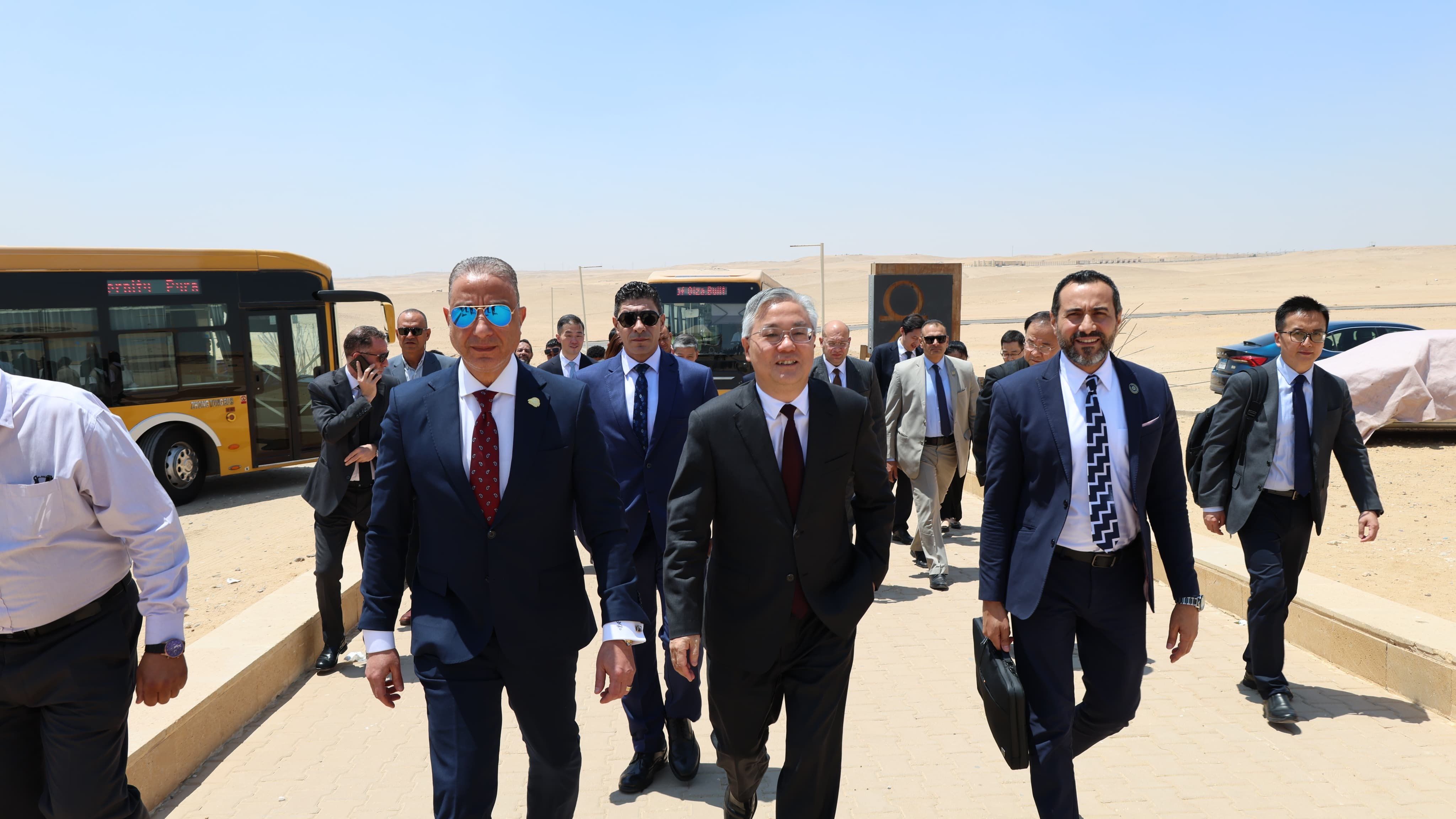 جولة محافظ الجيزة جولة محافظ الجيزة