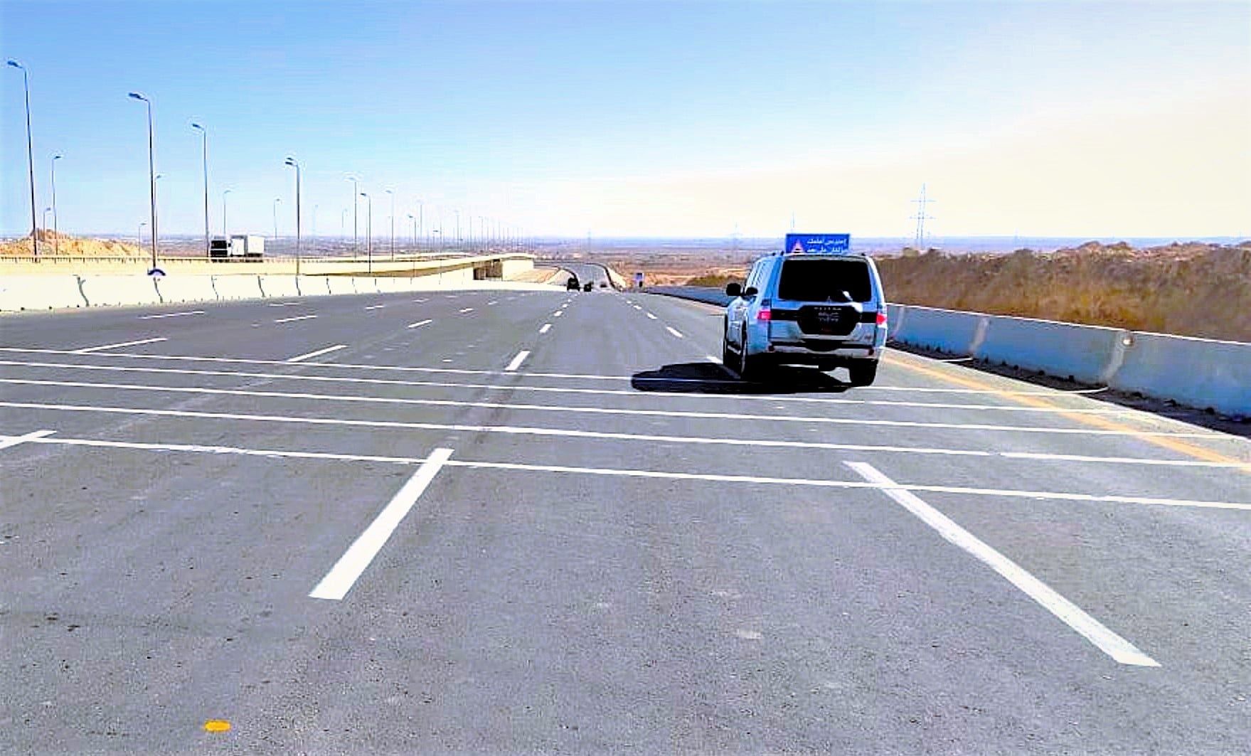 تطوير طريق مطروح بمواصفات قياسية تطوير طريق مطروح بمواصفات قياسية