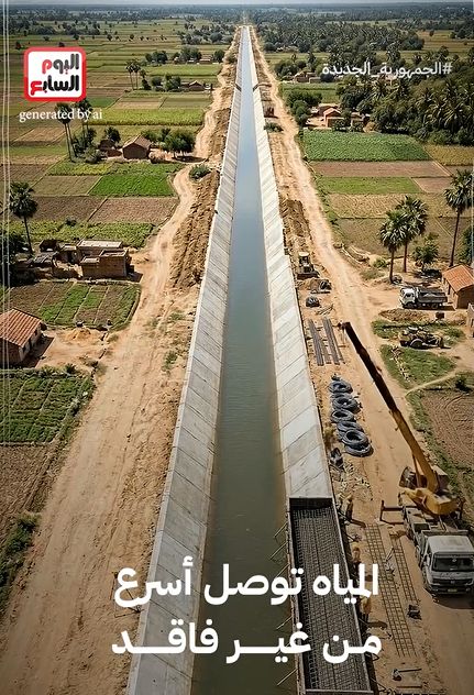 توصيل المياه للقرى