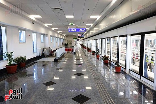 بدء تشغيل المرحلة الثانية من مونوريل شرق النيل (22)