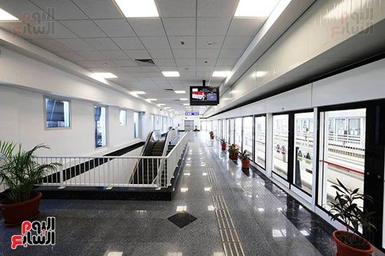 بدء تشغيل المرحلة الثانية من مونوريل شرق النيل (1)