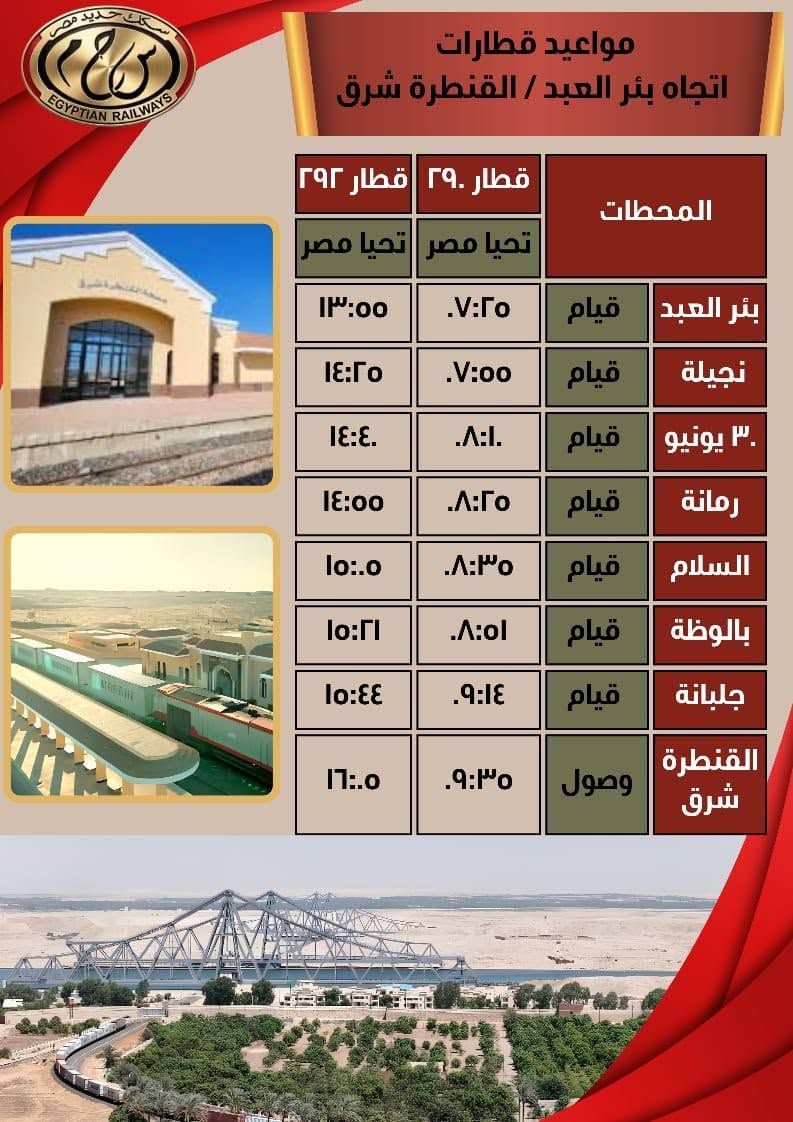 قطارات مصر