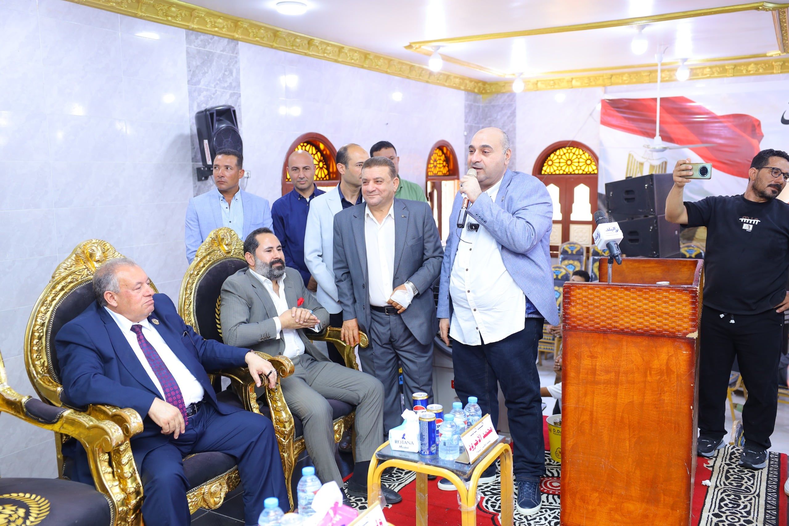 جانب من الاحتفالية بقرية بر بحري جانب من الاحتفالية بقرية بر بحري