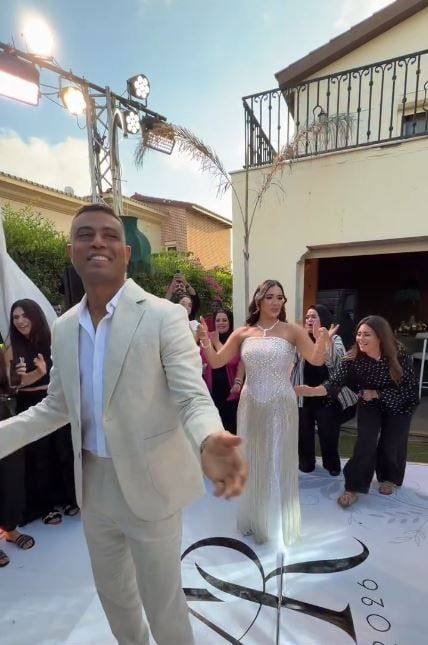 الفنان احمد ماجد من حفل زواجه الفنان احمد ماجد من حفل زواجه
