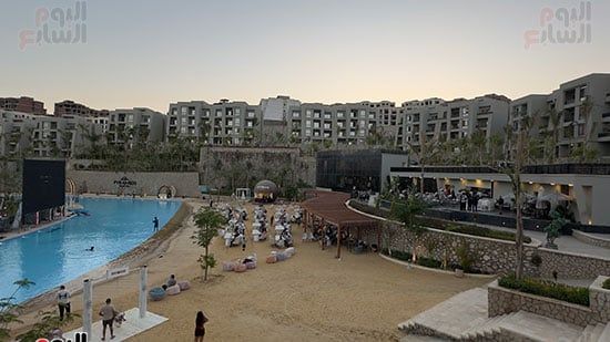 مدينة الجلالة تستقبل الجماهير لمتابعة مواجهة الفراعنة وأستراليا (8) مدينة الجلالة تستقبل الجماهير لمتابعة مواجهة الفراعنة وأستراليا (8)