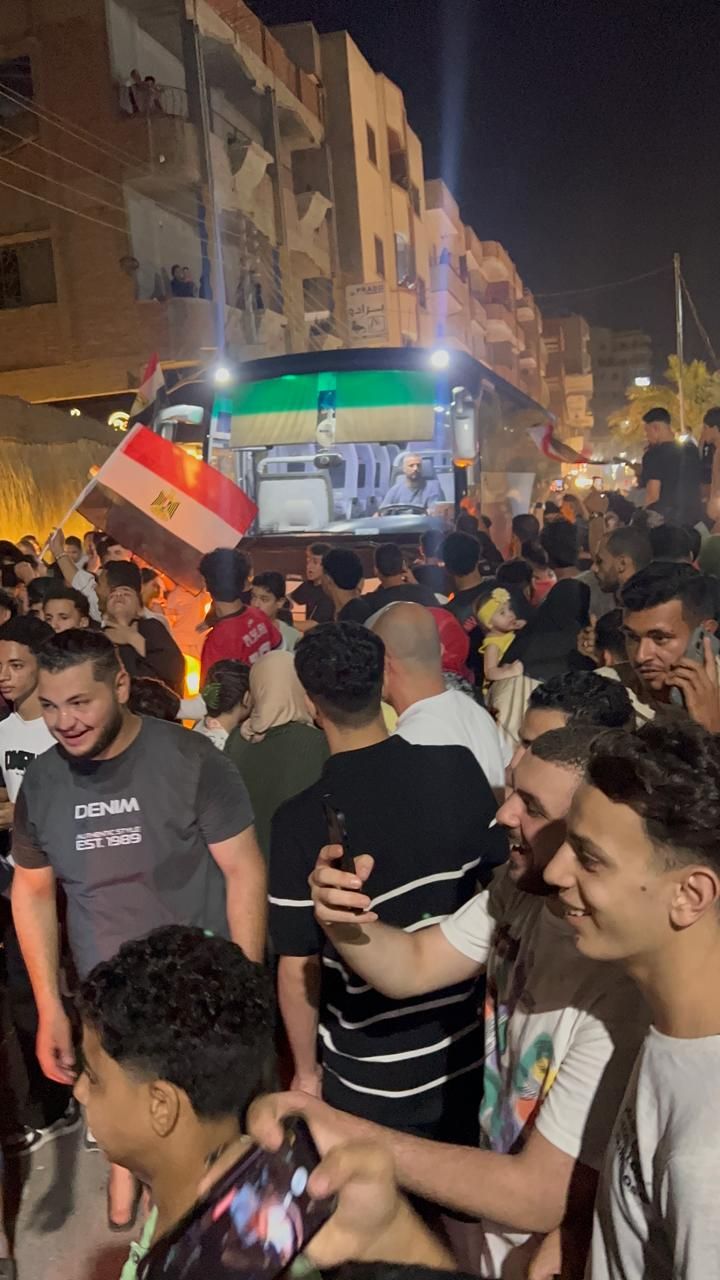 احتفالات في شوارع الدقهلية احتفالات في شوارع الدقهلية