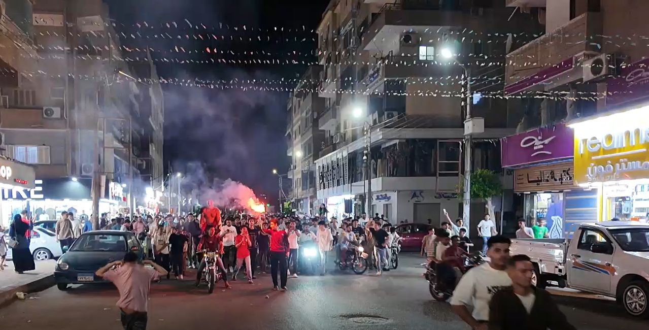 جانب من الاحتفالات بشوارع كفر الشيخ جانب من الاحتفالات بشوارع كفر الشيخ
