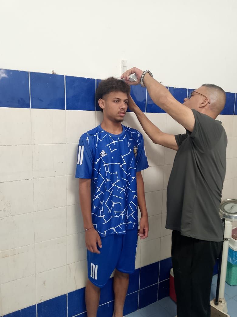 جانب من القياسات البدنية جانب من القياسات البدنية