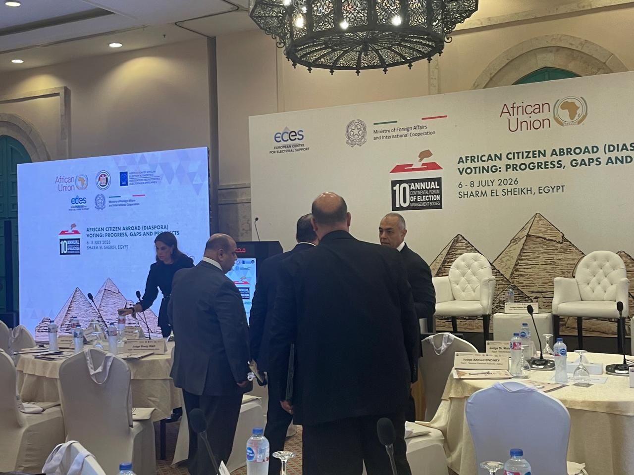 الاستعدادات تكتمل لانطلاق المنتدى القاري العاشر لهيئات إدارة الانتخابات (2) الاستعدادات تكتمل لانطلاق المنتدى القاري العاشر لهيئات إدارة الانتخابات (2)