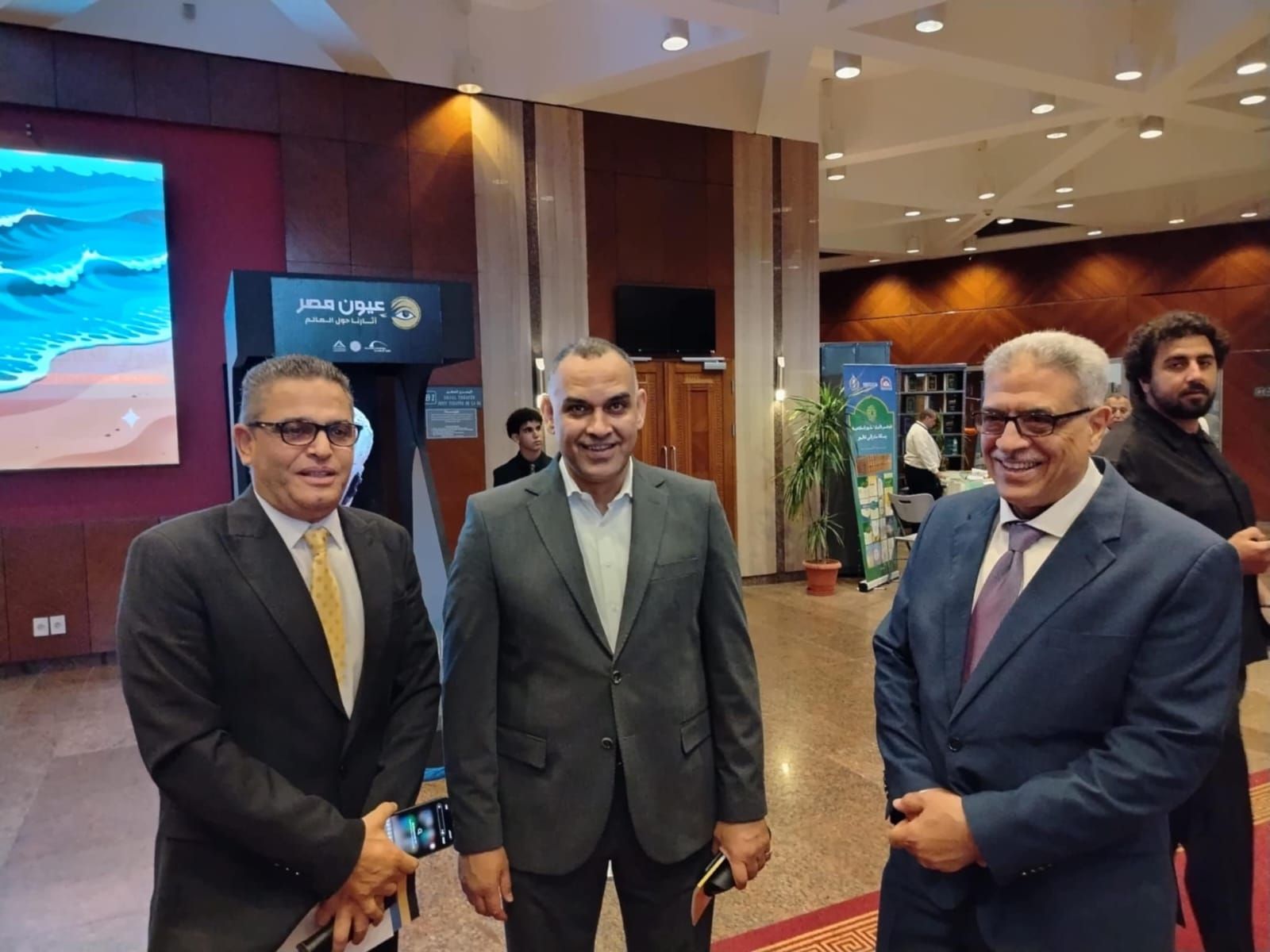 جانب من مشاركة رؤساء تحرير الصحف في معرض مكتبة الإسكندرية الدولي للكتاب جانب من مشاركة رؤساء تحرير الصحف في معرض مكتبة الإسكندرية الدولي للكتاب