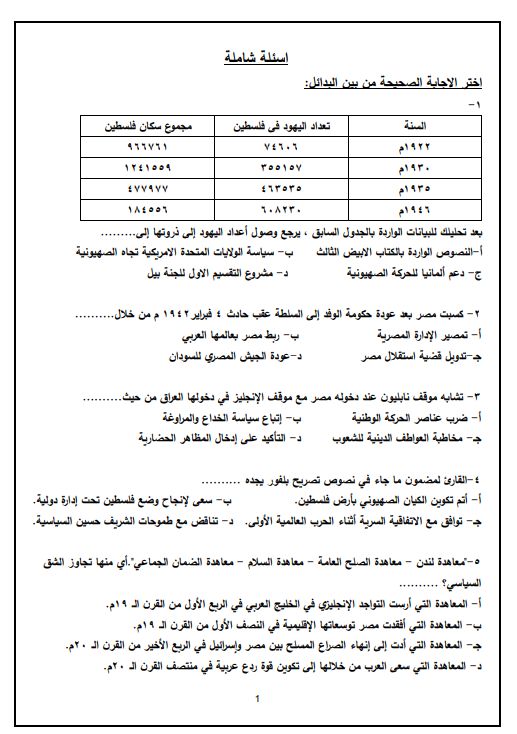 مراجعة التاريخ مراجعة التاريخ