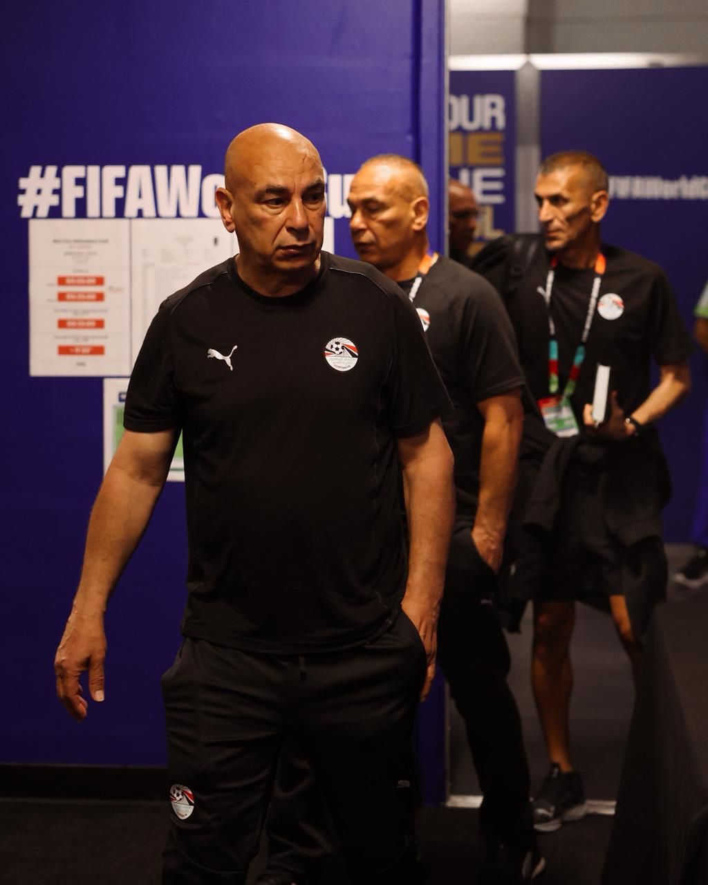 منتخب مصر يصل ملعب مرسيدس بنز (1) منتخب مصر يصل ملعب مرسيدس بنز (1)