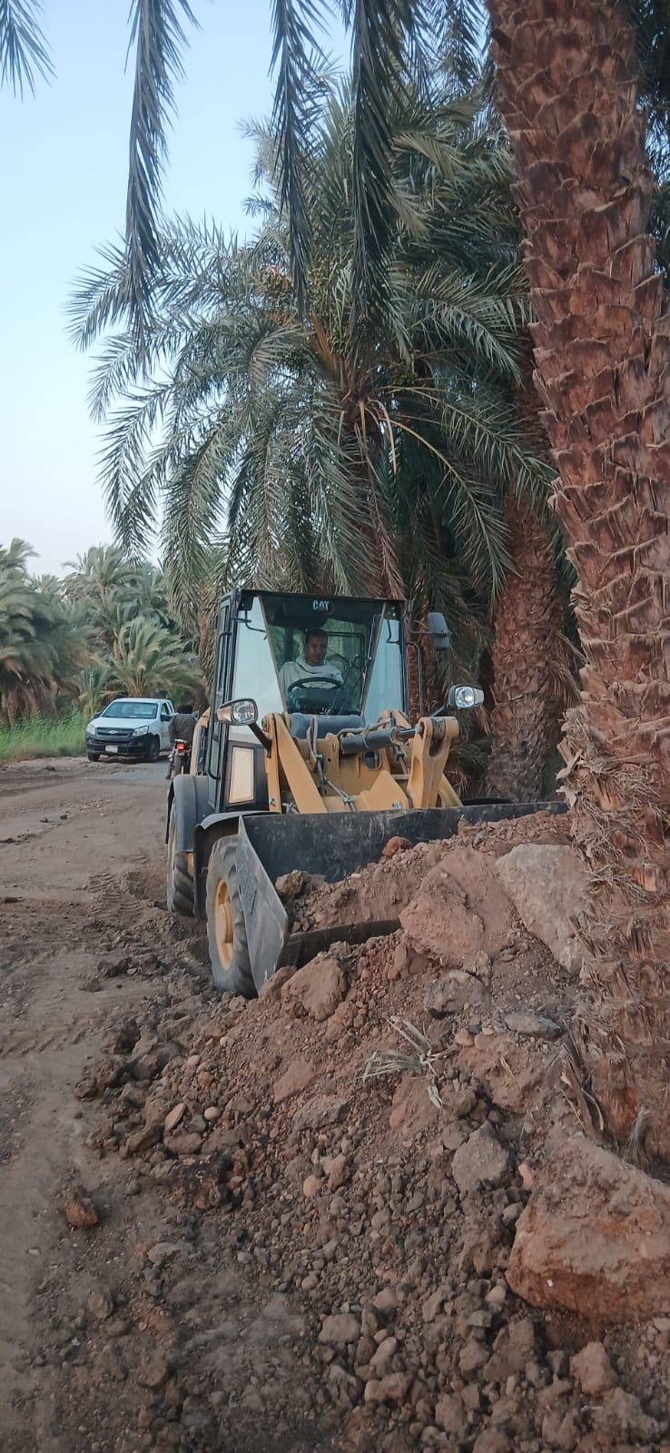 رفع كفاءة طريق أبو غلاب الغنيمية رفع كفاءة طريق أبو غلاب الغنيمية