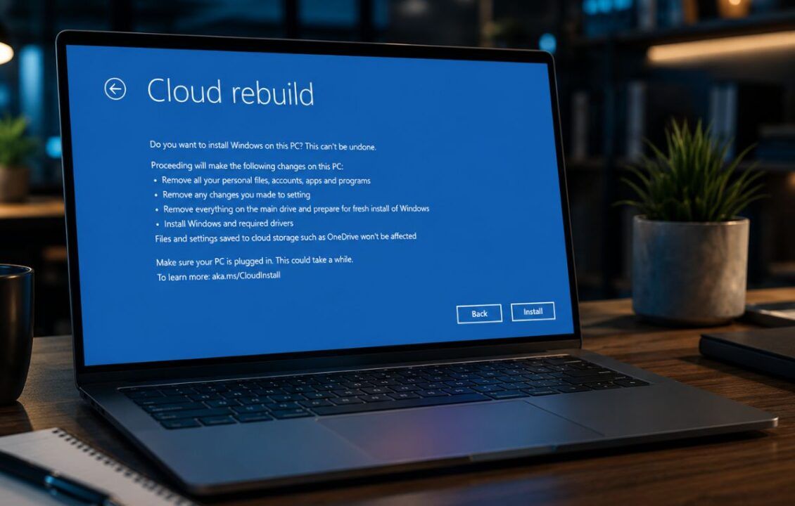 ميزة Cloud Rebuild.. مايكروسوفت تختبر طوق نجاة جديدًا لأجهزة ويندوز المتعطلة