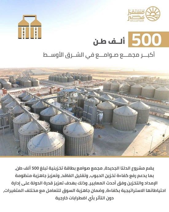 أكبر مجمع صوامع في الشرق الأوسط أكبر مجمع صوامع في الشرق الأوسط