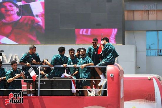 منتخب مصر يصل مدينة العلمين منتخب مصر يصل مدينة العلمين