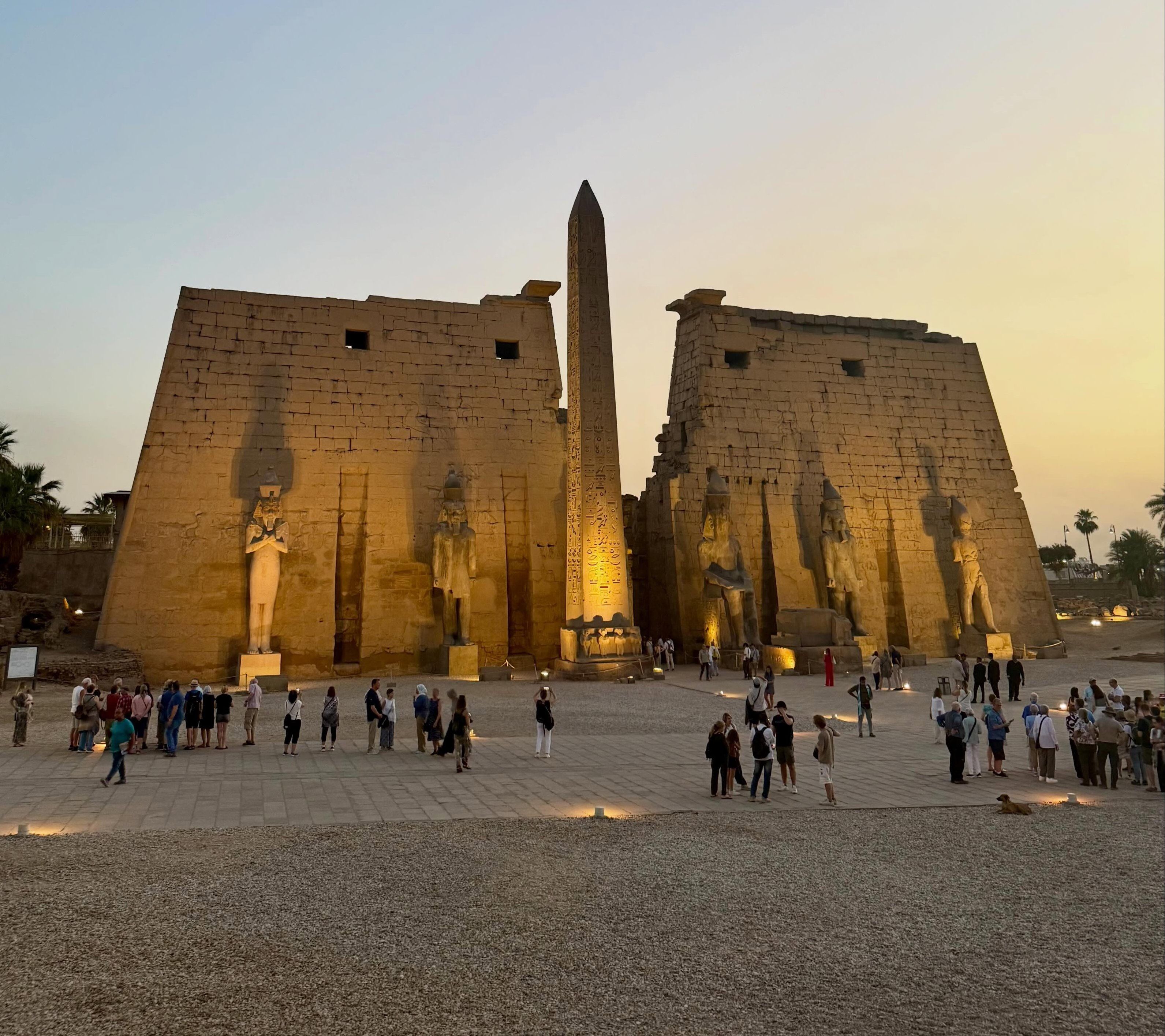 زيارات سياحية مميزة فى معبد الأقصر زيارات سياحية مميزة فى معبد الأقصر