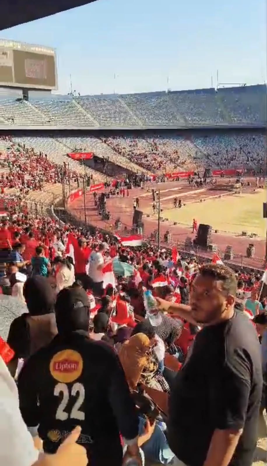 توافد الجمهور باستاد القاهرة توافد الجمهور باستاد القاهرة
