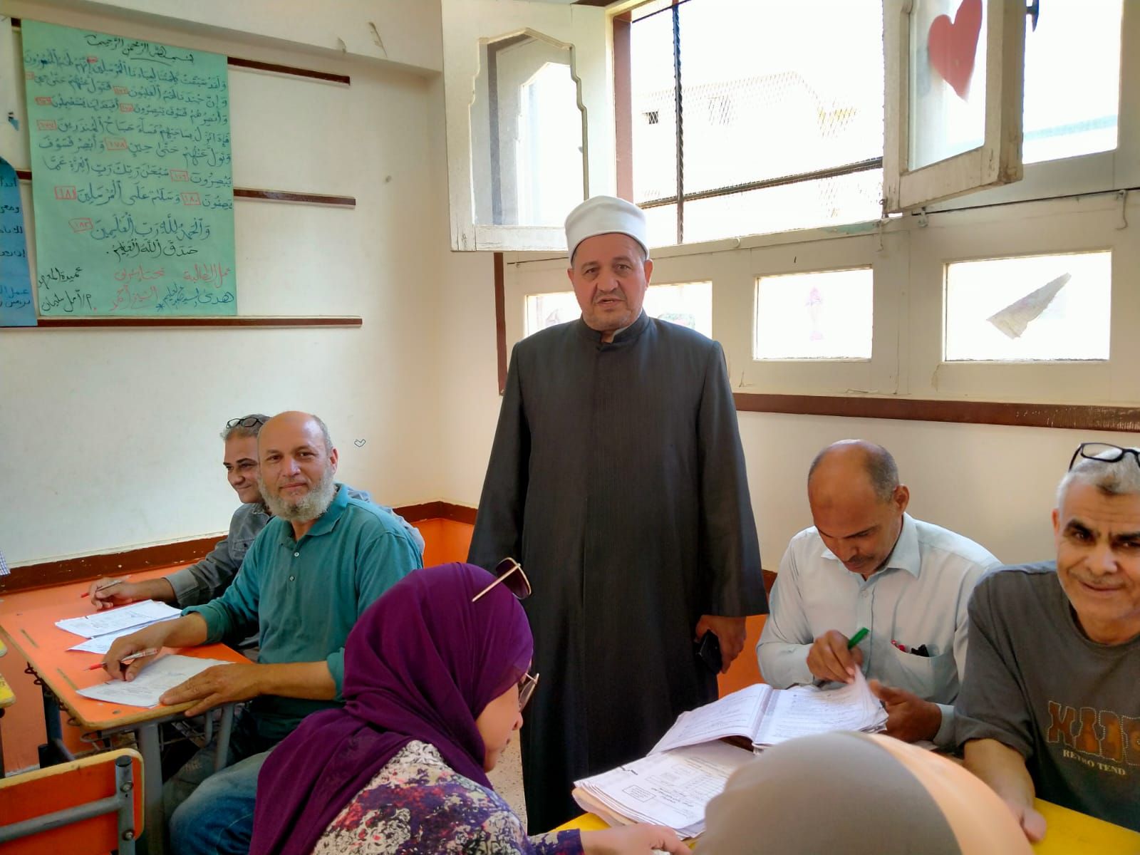 استمرار أعمال تصحيح امتحانات الثانوية الأزهرية بالقليوبية استمرار أعمال تصحيح امتحانات الثانوية الأزهرية بالقليوبية