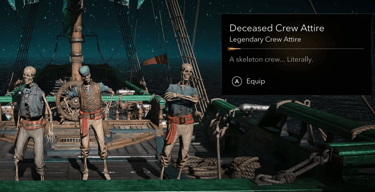 كيفية الحصول على زي طاقم الهياكل العظمية في Assassin's Creed Black Flag Resynced