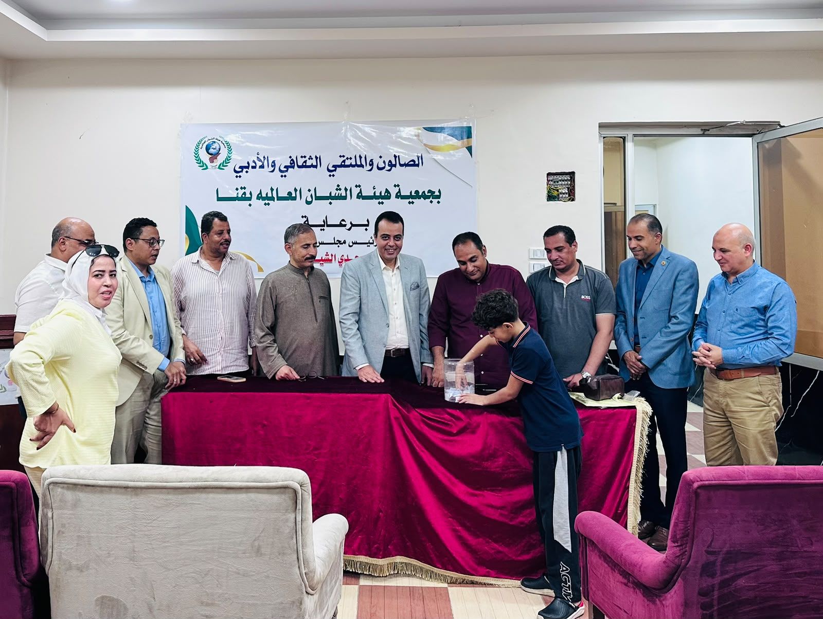 القرعة العلنية للعمرة المجانية المخصصة لصحفيي محافظات جنوب الصعيد (3) القرعة العلنية للعمرة المجانية المخصصة لصحفيي محافظات جنوب الصعيد (3)