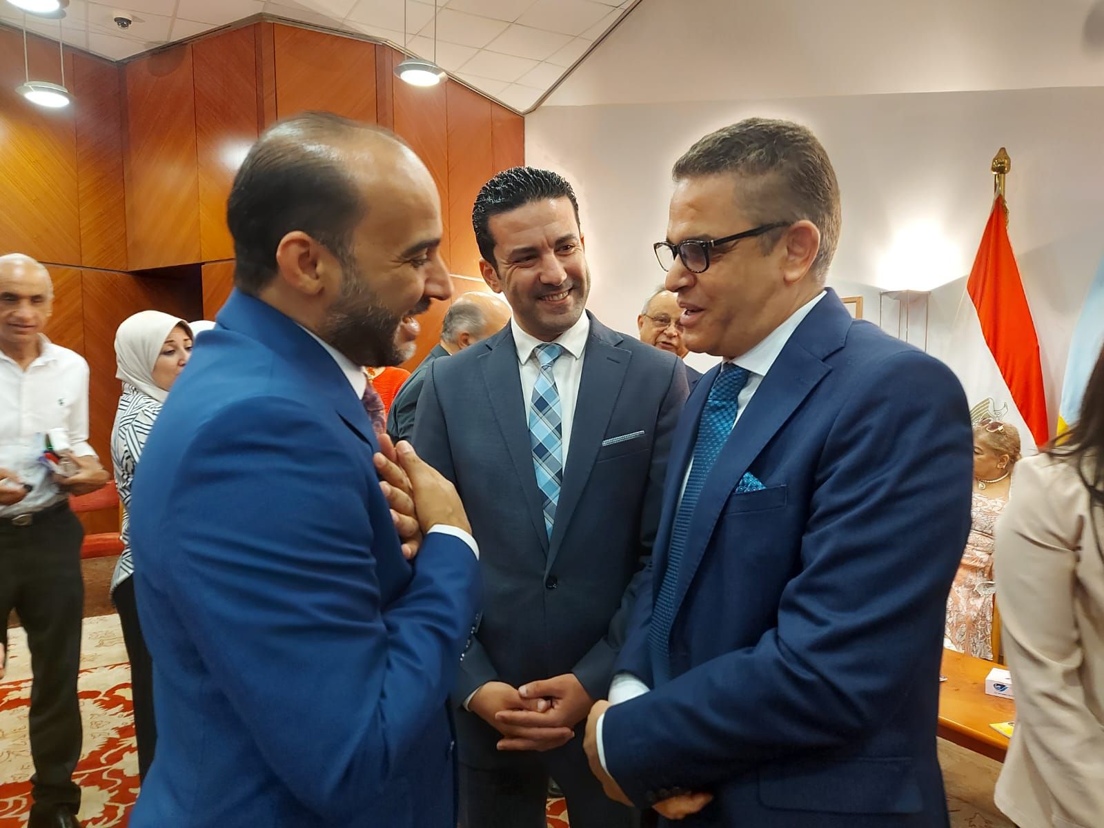 جانب من مشاركة رئيس تحرير اليوم السابع جانب من مشاركة رئيس تحرير اليوم السابع