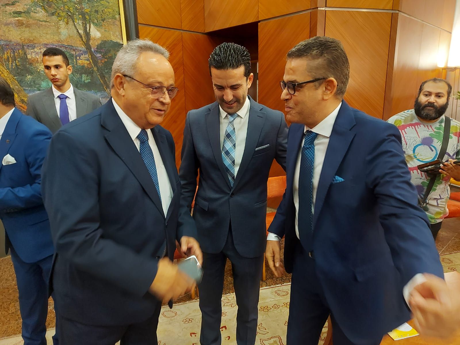 جانب من حضور رئيس تحرير اليوم السابع جانب من حضور رئيس تحرير اليوم السابع