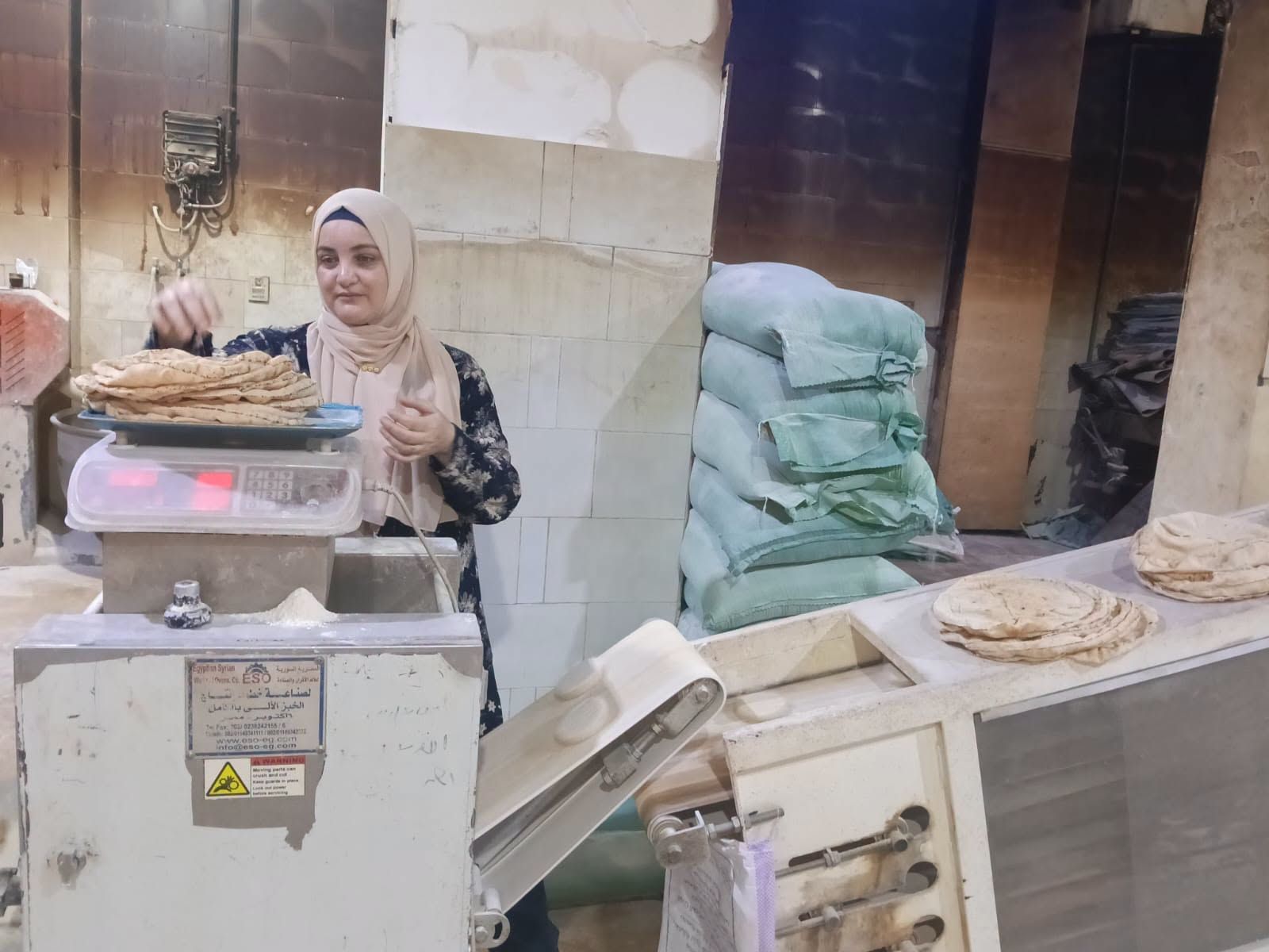 حملة تموينية على المخابز حملة تموينية على المخابز